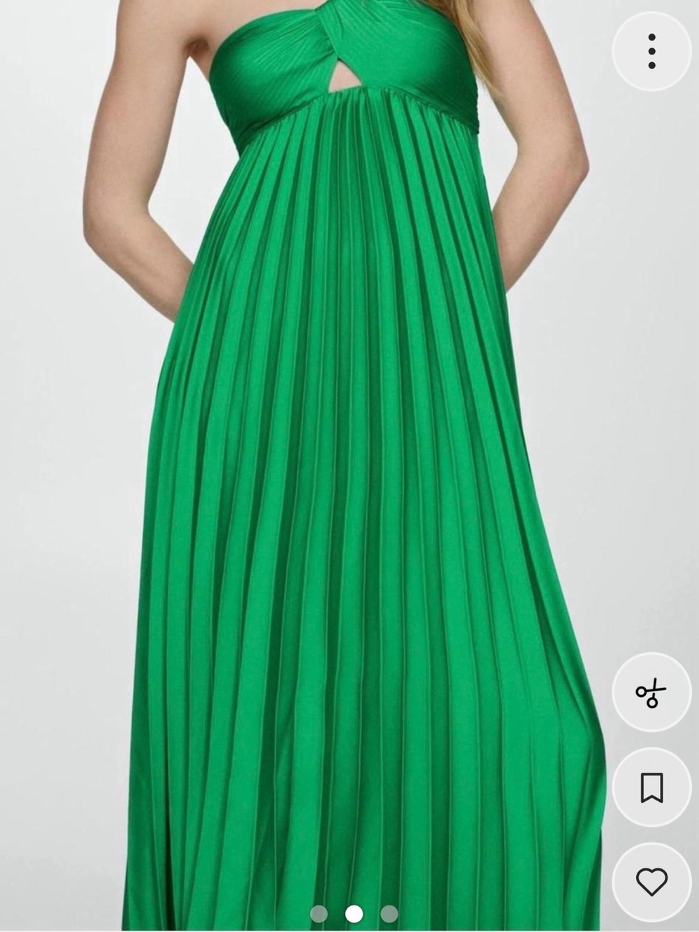 Mango Emerald Green Top with MNG Label